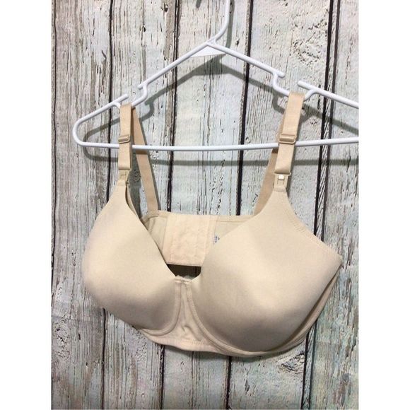 NWOT Leading Lady Nursing Bra Beige Size 42D ❤️💕 - Picture 2 of 11